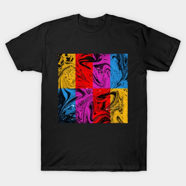 Colorful Conundrum T-Shirt by hrcreates